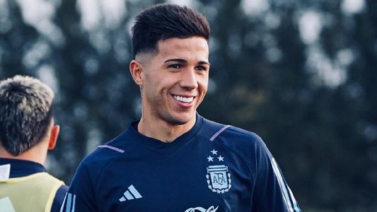 La primera y tierna foto de Benjamín, el segundo hijo de Enzo Fernández y Valentina Cervantes