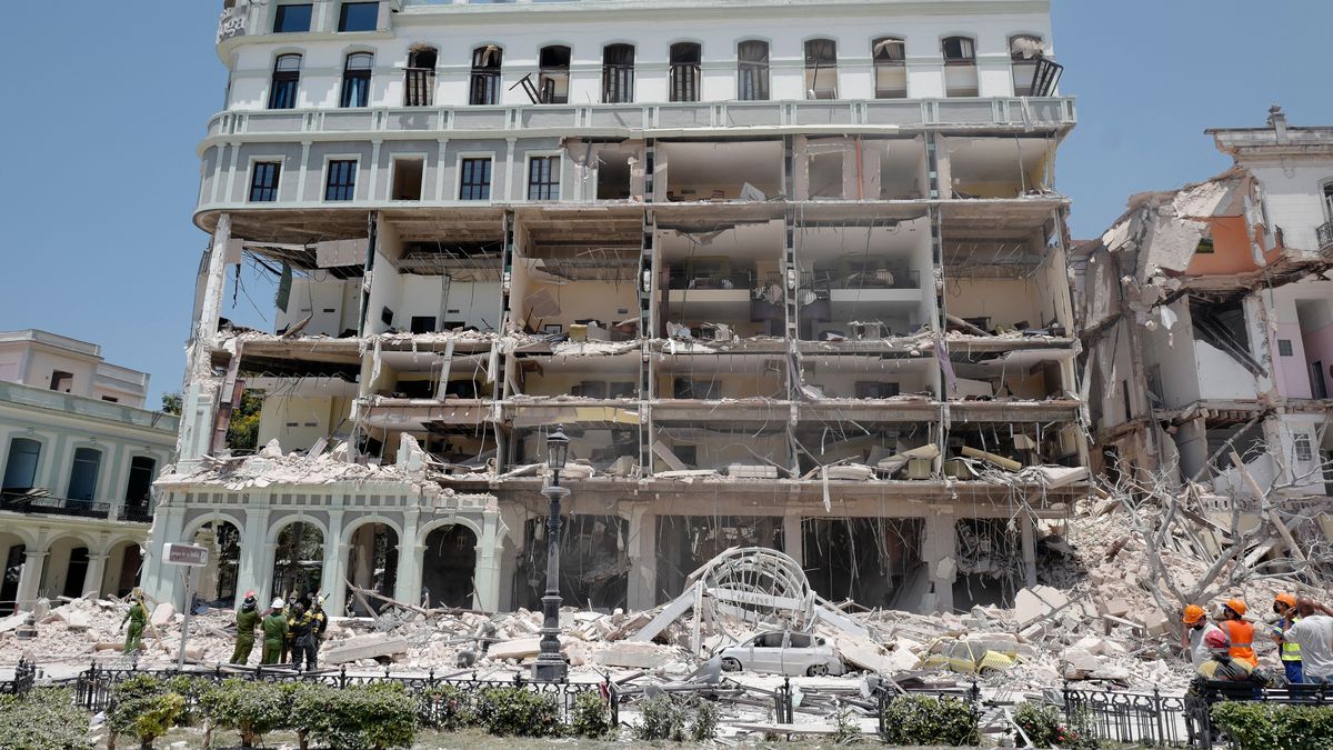 Subió a 25 el número de muertos por la explosión de un hotel en Cuba. (Télam)