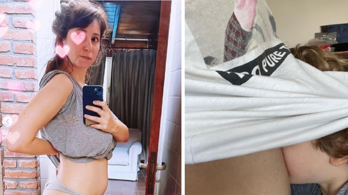 Julieta Cayetina confirmó su embarazo en las redes sociales