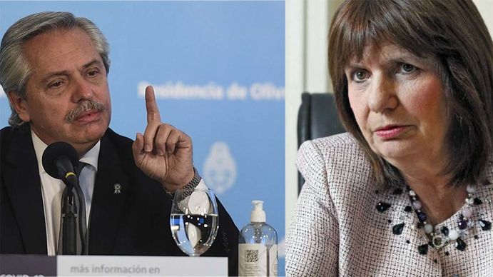 Alberto Fernández vs. Patricia Bullrich: va a Tribunales por una causa sobre las vacunas contra el COVID-19