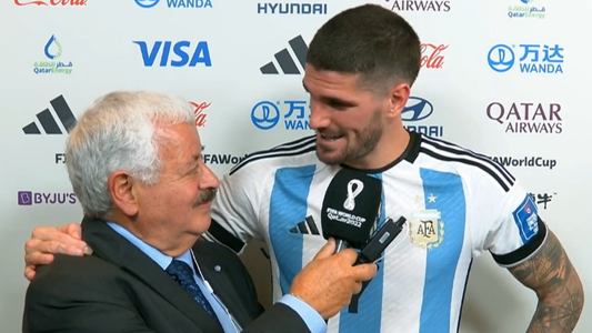 Mundial Qatar 2022: la emotiva declaración de Rodrigo De Paul tras la clasificación a la final