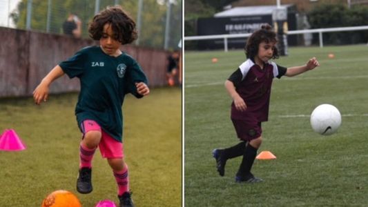 Arsenal fichó a su jugador más joven: ¡un nene de cuatro años!