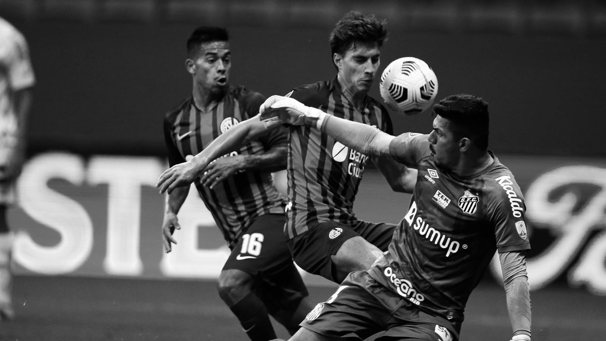 San Lorenzo no pudo con Santos.