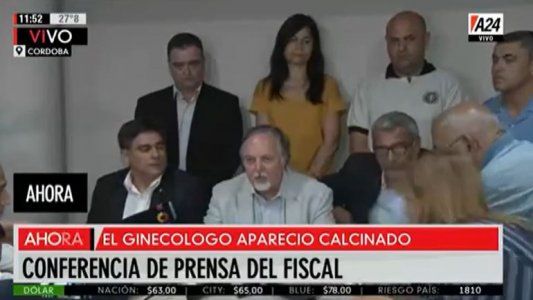 Crimen del médico: el fiscal confirmó que el detenido era “conocido” de la víctima