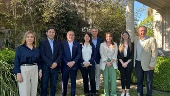 Mauricio Macri encabezó una reunión con el bloque de senadores del PRO. (Foto: prensa PRO)