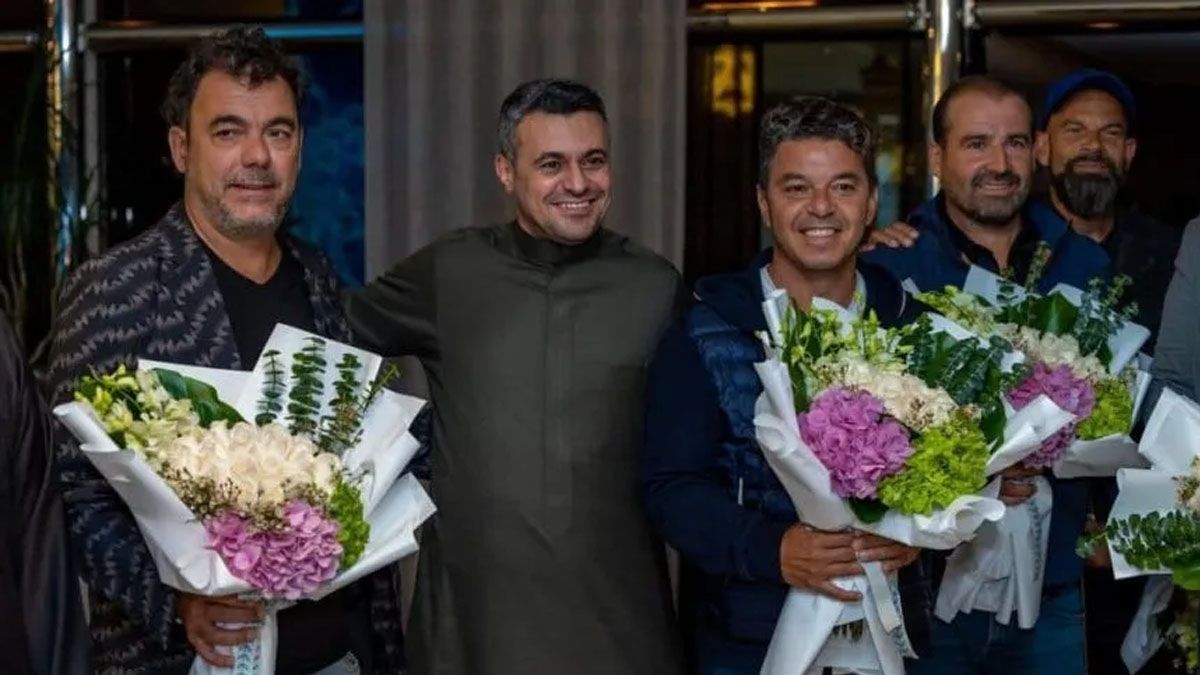Marcelo Gallardo llegó a Arabia Saudita.&nbsp;