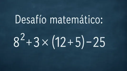 Desafío matemático: solo las mentes brillantes lo resuelven en menos de 10 segundos