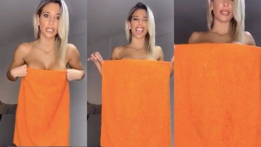 Sol Pérez dejó cae su toalla y sus seguidores explotaron con lo que mostró