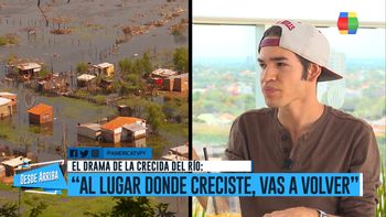 El relato de un damnificado en primera persona: La Comadre y su experiencia con la crecida del río