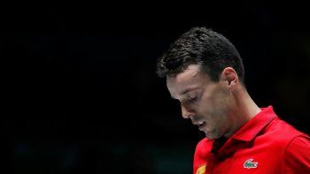 Copa Davis: España tendrá una sensible baja para jugar ante Argentina por los cuartos de final