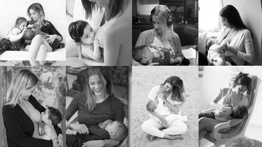 ¡Mamis famosas posaron dando de mamar a sus bebés!