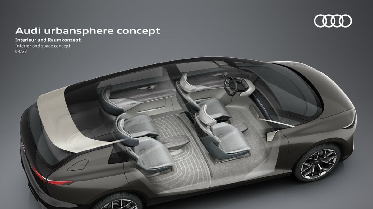 La palabra “sphere” en el nombre ya anticipa que el foco de atención de los concept cars Audi skysphere