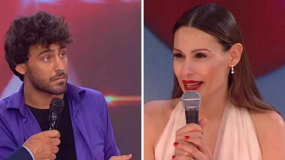 Pampita cruzó duro a Lizardo Ponce en ShowMatch