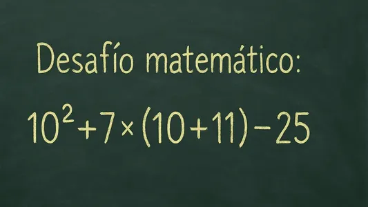 Desafío Matemático: esta operación desafía tu memoria matemática