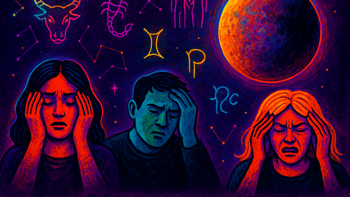 5 signos que vivirán oscuridad en mercurio retrógrado durante julio y agosto 2025