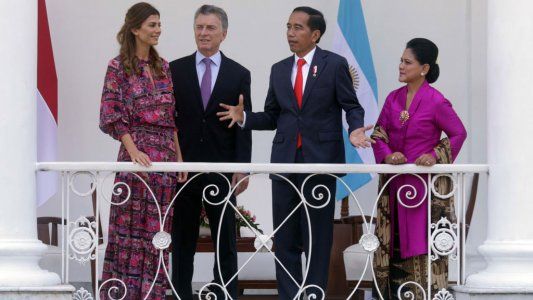 Antes de la cumbre del G20, Macri se reunió con el presidente de Indonesia