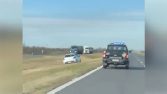 Video: un conductor manejó varios kilómetros en contramano por la autopista Rosario-Santa Fe