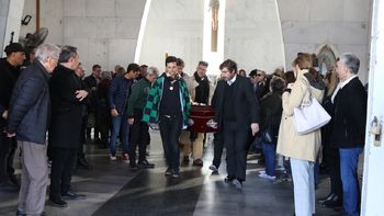 Murió Lino Patalano: las fotos del entierro en Chacarita
