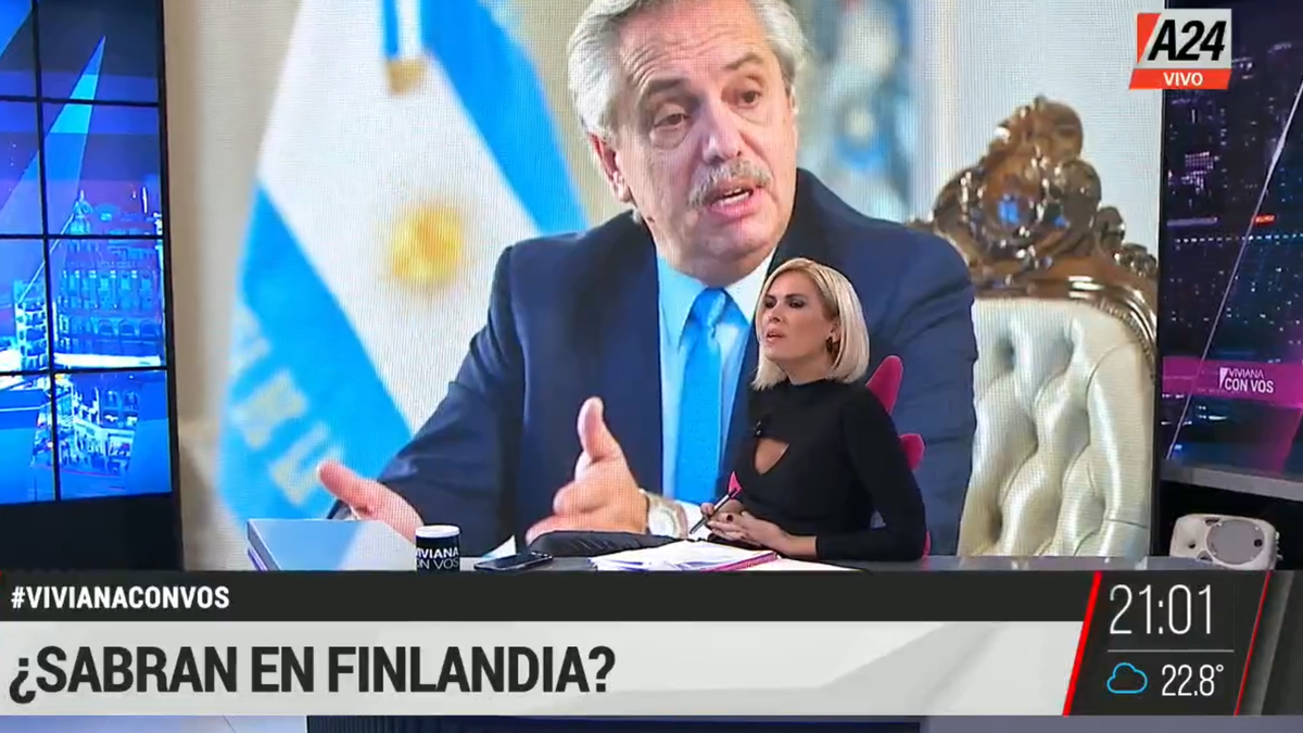 Viviana Canosa habló de la interna en el Frente de Todos y criticó el impuesto a la herencia. (Captura)