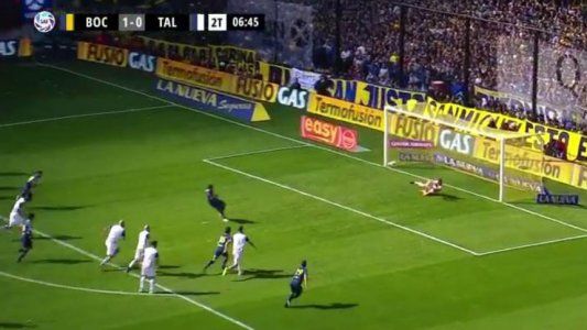 Herrera le atajó un penal a Tévez