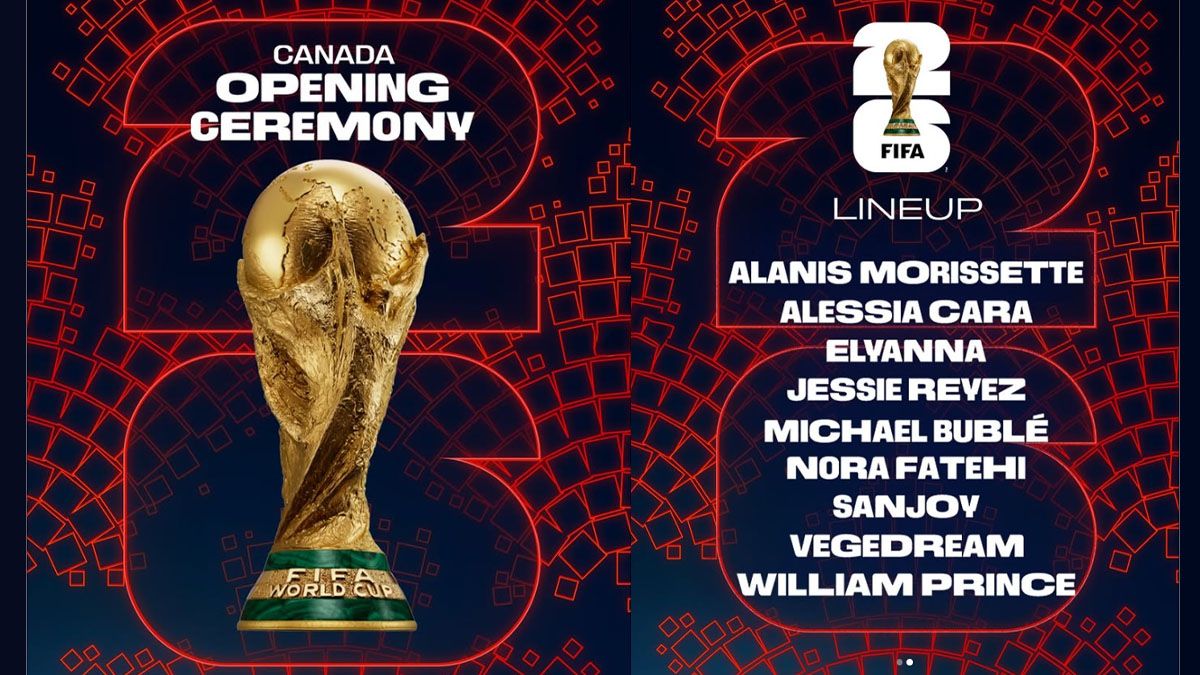 El capítulo canadiense de las triple ceremonia inaugural. (Foto: FIFA)