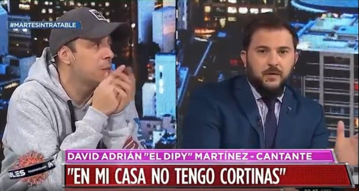 Fuerte cruce entre El Dipy y Diego Brancatelli en Intratables