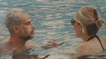 Jorge Rial y su nueva conquista en una piscina