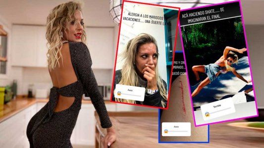 Las peores fotos de Noelia Marzol: la actriz publicó su álbum menos sexy