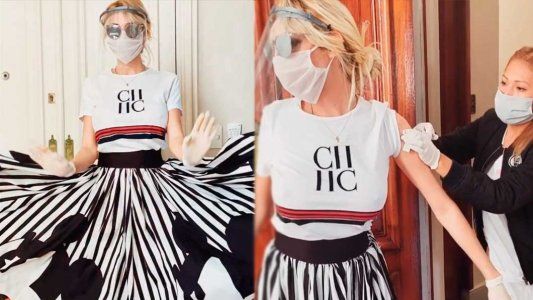 El protocolo de seguridad sanitaria de Vicky Xipolitakis para vacunarse y vacunar a su bebé