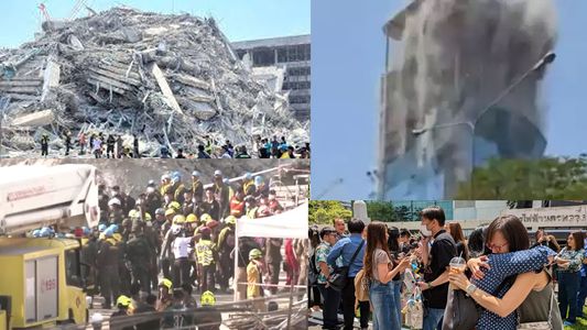 Un terrible terremoto azotó Myanmar y Tailandia: los videos del temblor que dejó muertos y desaparecidos