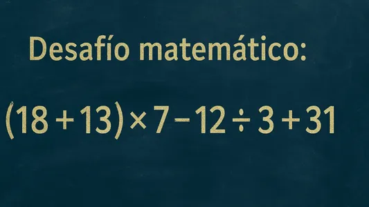 Desafío matemático: la cuenta parece fácil, pero muchos cometen un error frecuente