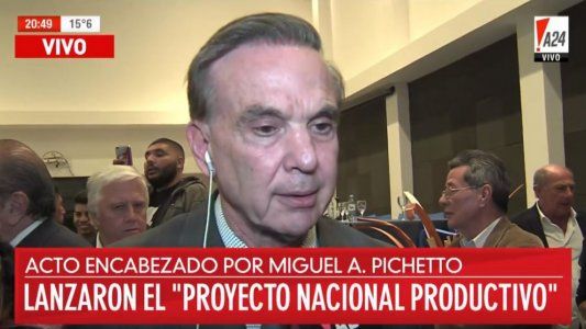Pichetto dijo que estaba largamente cumplido el plazo para fallar en la causa de Menem y respaldó a Garavano