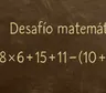 Desafío matemático: la cuenta es fácil, pero muchos cometen un error frecuente
