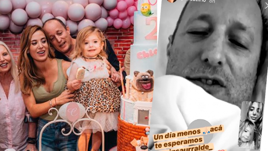 Jésica Cirio mostró cómo está Insaurralde hoy, la sorpresa de su hija Chloé y el aliento de la familia
