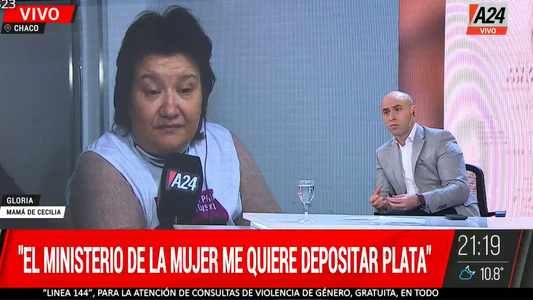 La mamá de Cecilia con Esteban Trebucq: Me ofrecieron plata desde el ministerio de la Mujer y yo lo que quiero es saber qué pasó