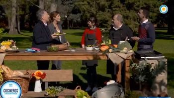 Guillermo Calabrese se encontró con Macri al aire después de la polémica por la canción contra el presidente