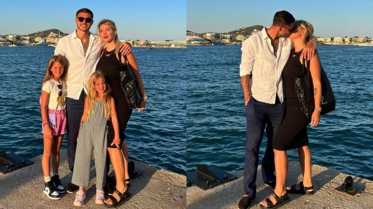 Wanda Nara junto a su marido, Mauro Icardi, y sus hijas -Francesca e Isabella- por estas horas est&aacute;n en Ibiza.&nbsp;