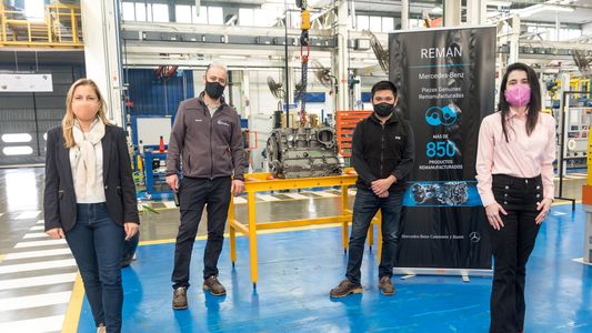 Mercedes-Benz y su donación de partes mecánicas a escuelas