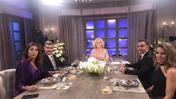 La reconciliación en vivo de Mirtha Legrand y Luis Majul