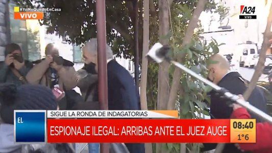 Gustavo Arribas ya está ante el juez Auge para declarar en la causa por presunto espionaje ilegal