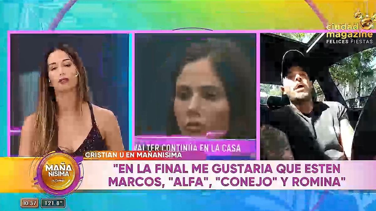 Cristian U apunt&oacute; duro contra Romina de Gran Hermano 2022, por su pasado pol&iacute;tico.&nbsp;