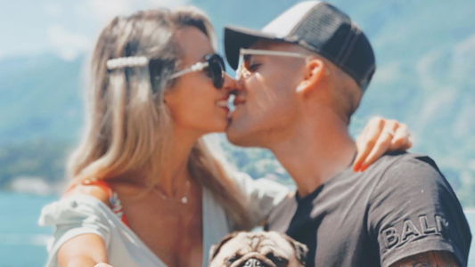 Lautaro Martínez y Agustina Gandolfo esperan su primer hijo