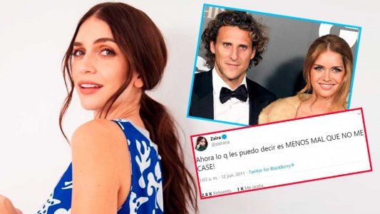 Zaira Nara reveló el verdadero motivo por el que no se casó con Diego Forlán