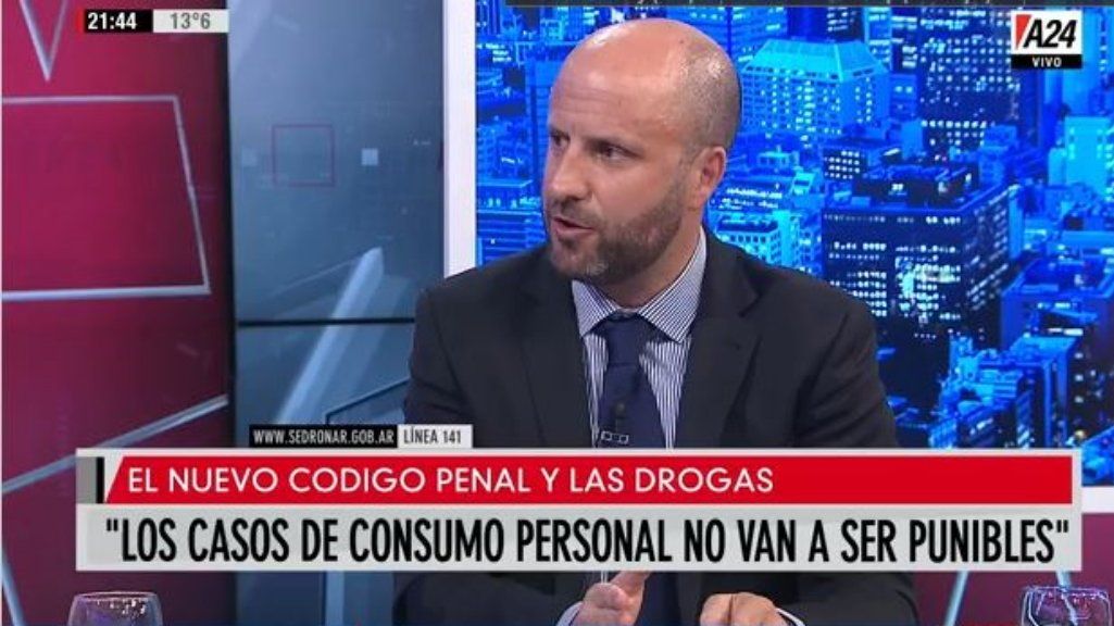Nuevo Código Penal: no será punible el consumo personal de drogas