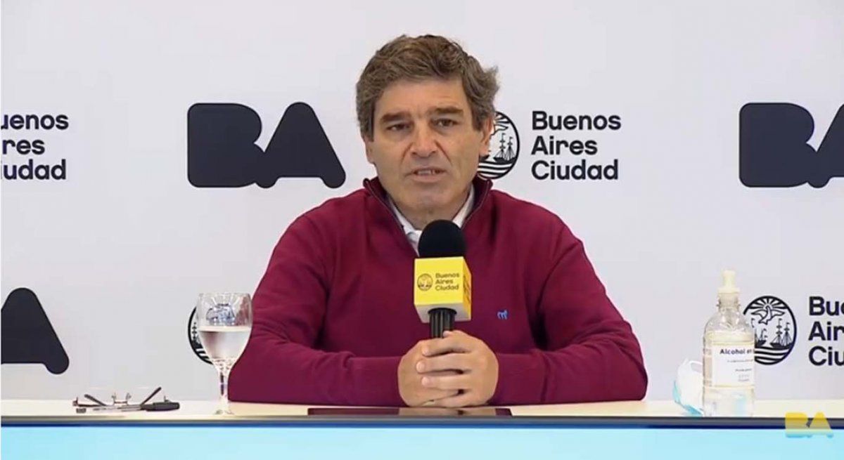 Según Quirós, en términos sanitarios está acordado con Nación que vuelvan a clases presenciales 6.500 chicos