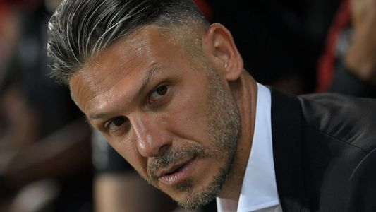 Las frases que dejó Demichelis tras la eliminación de River y el palito para el plantel