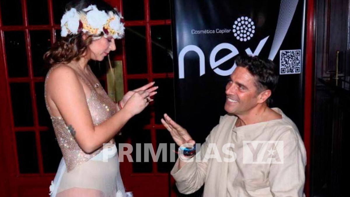 Matías Alé se comprometió de una manera muy especial con su novia Martina: las fotos