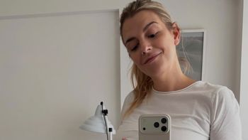 A días de ser mamá, Sofía Aldrey se despidió de su panza con un emotivo álbum de fotos