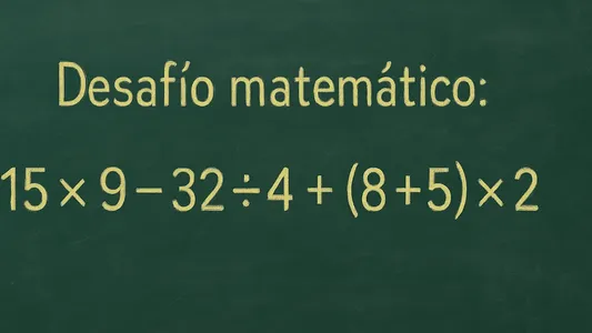 Desafío Matemático: esta operación pone a prueba tu cálculo mental