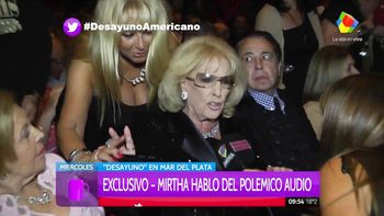 Inesperada reacción de Mirtha Legrand ante el pedido de una selfie